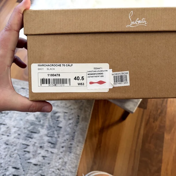 Authentic Christian Louboutin Marchacroche 70 Calf Boots - Picture 7 of 7